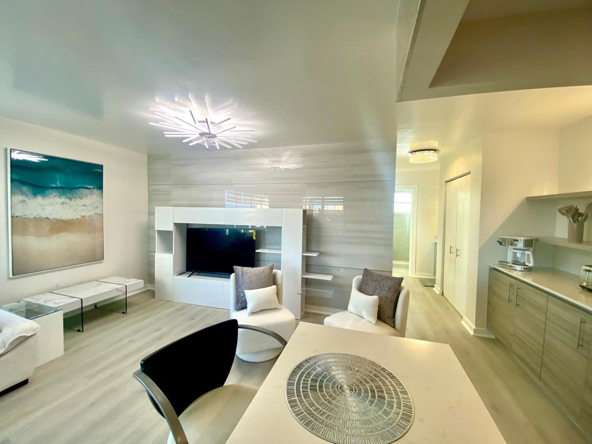 Panoramic Luxurious Waterfront One Bedroom Apartment With Miami Skyline View Free Parking 5Min Drive To Miami Beach Exterior foto