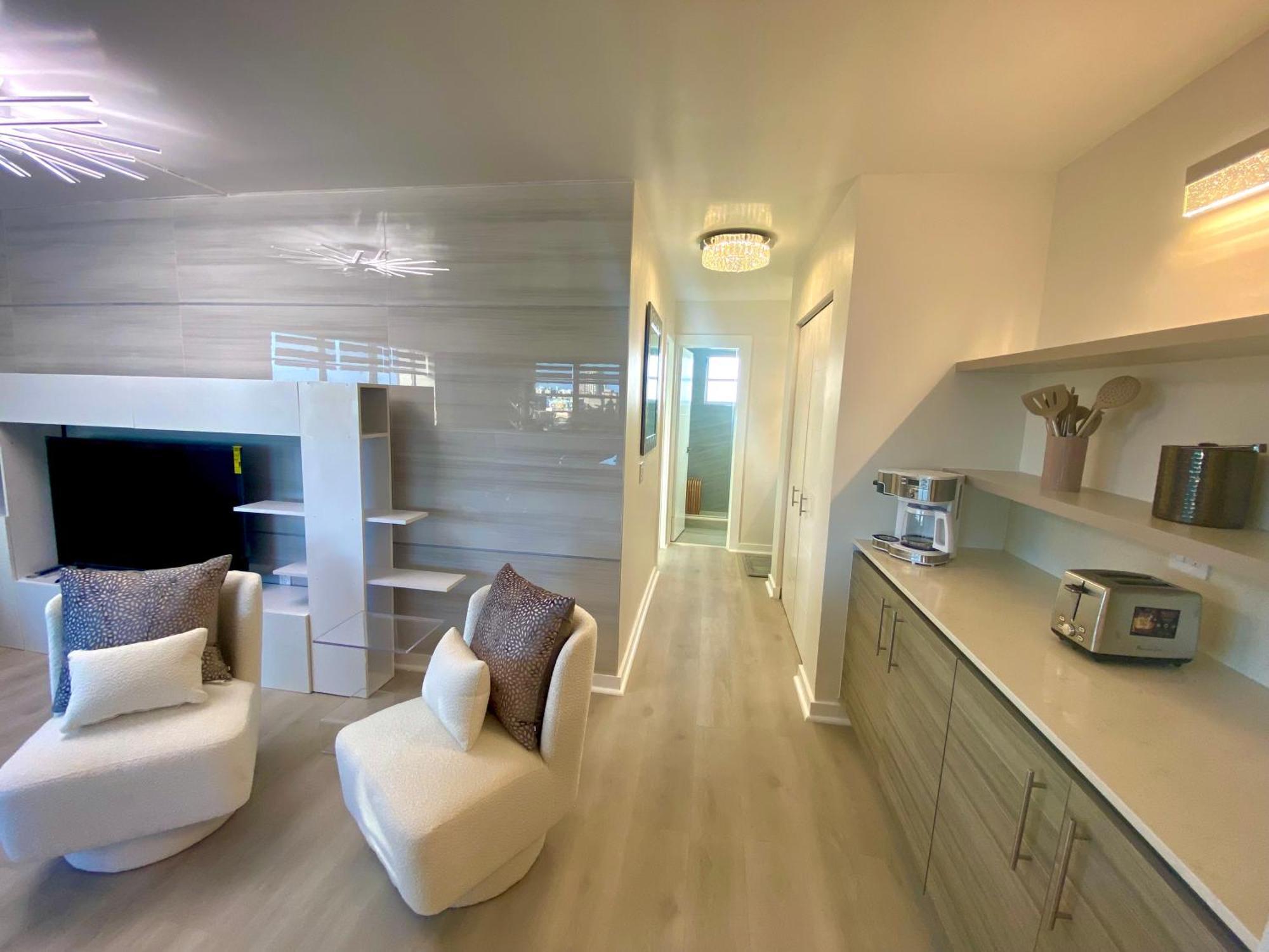 Panoramic Luxurious Waterfront One Bedroom Apartment With Miami Skyline View Free Parking 5Min Drive To Miami Beach Exterior foto